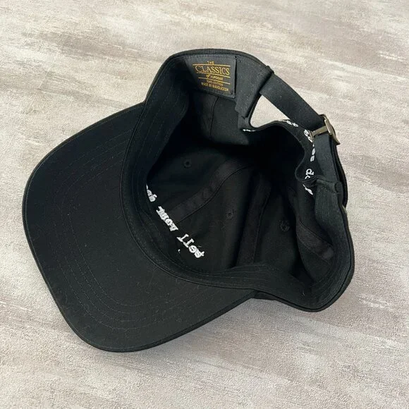 We Rate Dogs adjustable hat 100% cotton black and white - Picture 7 of 7